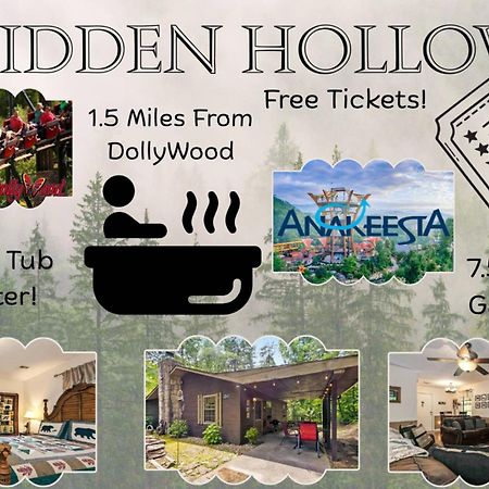 Hidden Hollow Pigeon Forge Eksteriør billede